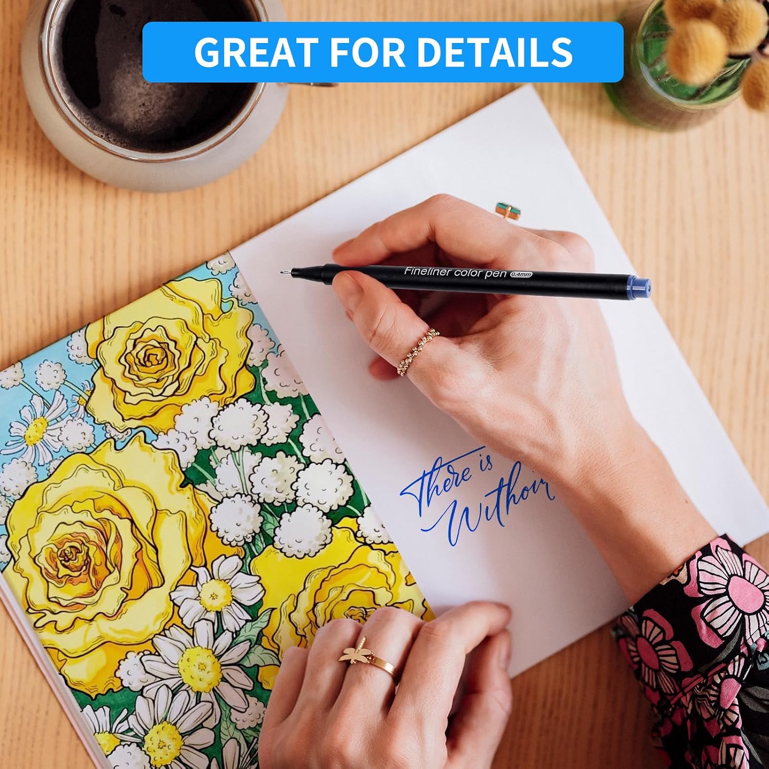 Journal Planner Pens 36 Vibrant Colors, 0.4mm Fine Point Markers for Journaling -Smooth Writing, Ideal for Creative Writing, Bullet Journaling, and Students - Image 4