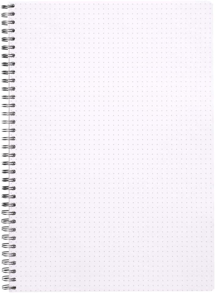 Rhodia 193039C - Spiral Notebook (Full Bound) Notebook Black - A4+ - Dot Dot - 160 Detachable Pages - White Clairefontaine Paper 80 g/m - Soft and Resistant Cover - Classic - Image 2