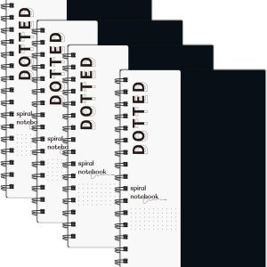 A5 Dotted Journal Spiral Notebook