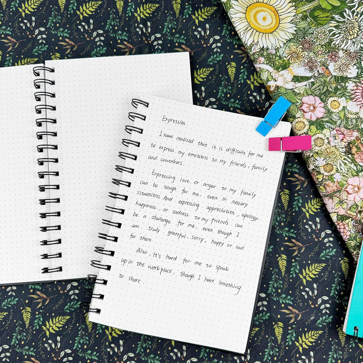 A5 Dotted Journal Spiral Notebook - Image 6