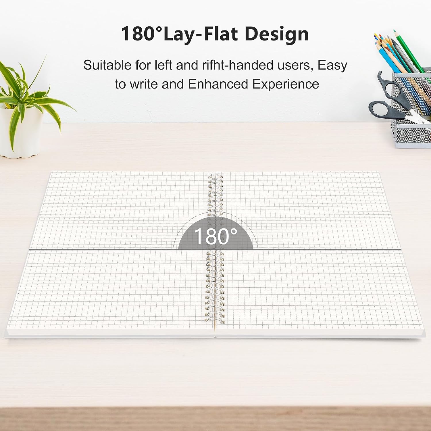 RETTACY Graph Grid Paper Notebook, 160 Pages per Pack, A5 (5.7'' × 8.3'') - Image 4