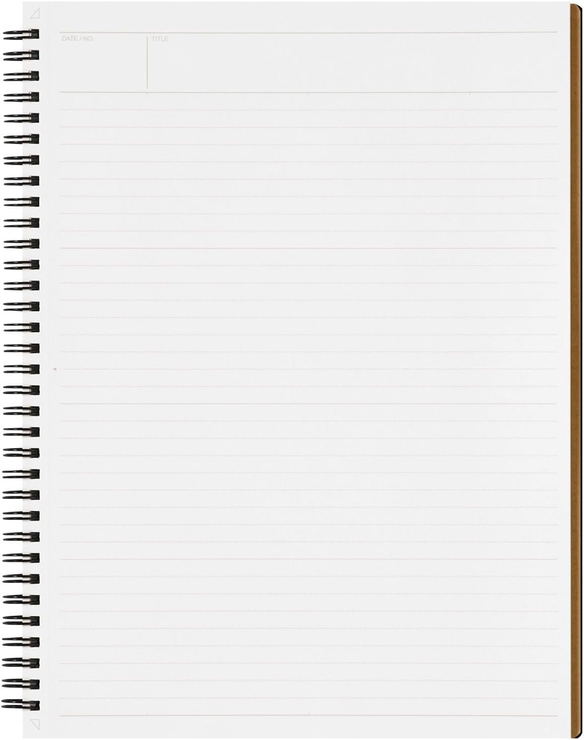 Maruman Mnemosyne Spiral Notebook, 140 Pages, A4 8.27"x11.69", 5mm Dot Grid - Image 5